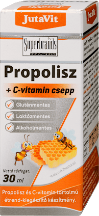 Propolisz + C vitamin csepp JutaVit