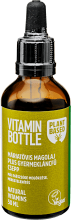 Máriatövis magolaj  Vitamin Bottle