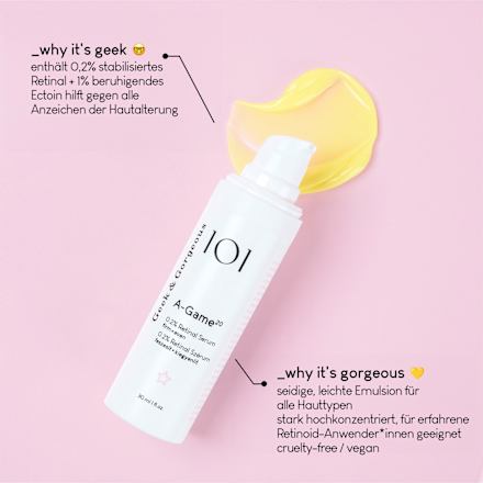 Serum 101 A-Game-20 0,2% Retinal Geek&Gorgeous
