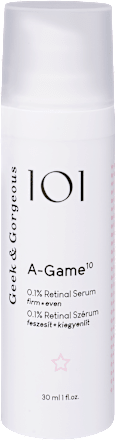 Serum A-Game retinal 10 0.1% pentru față Geek&Gorgeous