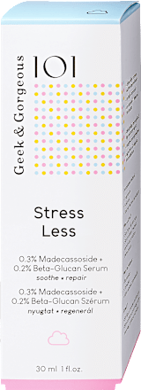 101 Arcszérum Stress Less Beta-Glucan + Madecassoside hatóanyaggal Geek&Gorgeous