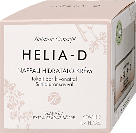 Botanic concept arckrém, hidratáló száraz bőrre HELIA-D