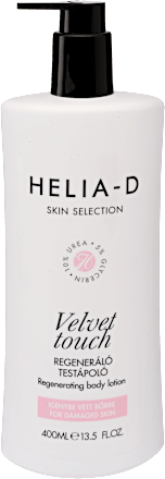 Skin Selection Velvet touch Regeneráló testápoló igénybe vett bőrre HELIA-D