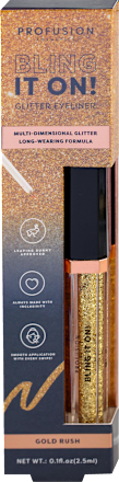BLING IT ON! Tečni ajlajner sa šljokicama u zlatnoj boji PROFUSION COSMETICS