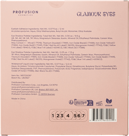 Glamour Eyes set cadou PROFUSION COSMETICS