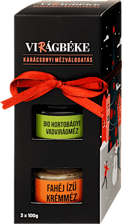 Mézválogatás ajándékcsomag VIRÁGBÉKE
