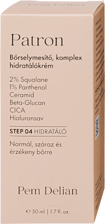 Patron bőrselymesítő, komplex hidratálókrém Pem Delian