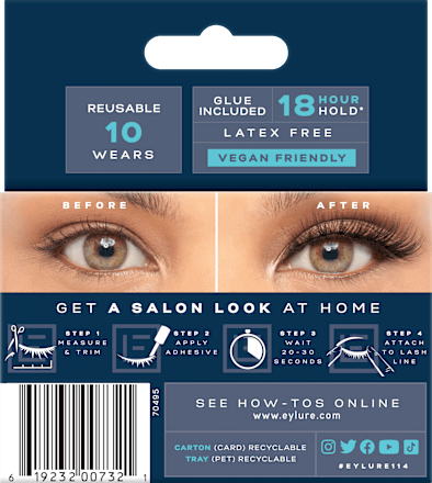 Künstliche Wimpern Salon Volume 114 (1 Paar) Eylure