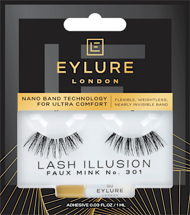 Künstliche Wimpern Lash Illusion 301 Faux Mink (1 Paar) Eylure
