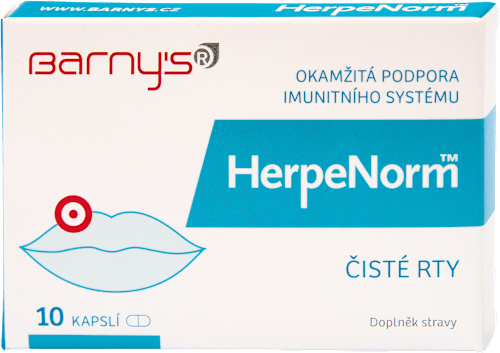 HerpeNorm čisté rty Barny's