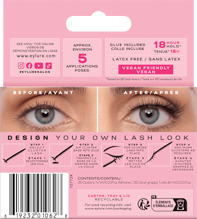 Künstliche Wimpern Clusters Fluffy Eylure