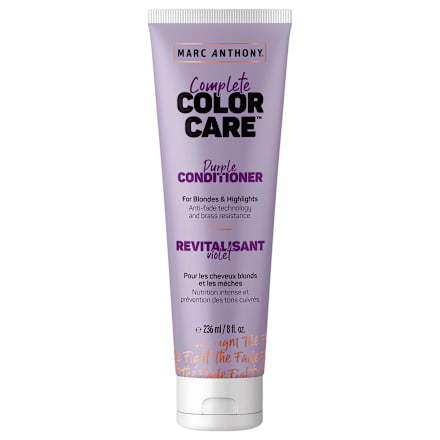 Color Care balsam violet pentru păr blond și reflexe MARC ANTHONY