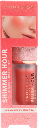 tekutá tvářenka Shimmer Hour Strawberry Mimosa PROFUSION COSMETICS