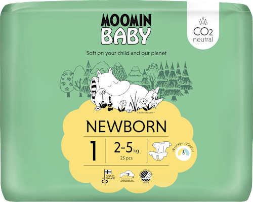 Windeln Gr. 1 (2-5 kg) Moomin Baby