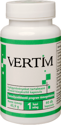 Vertim gyógynövény kapszula VERTIM