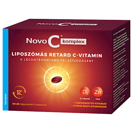 Komplex Liposzómás retard C-vitamin kapszula Novo C
