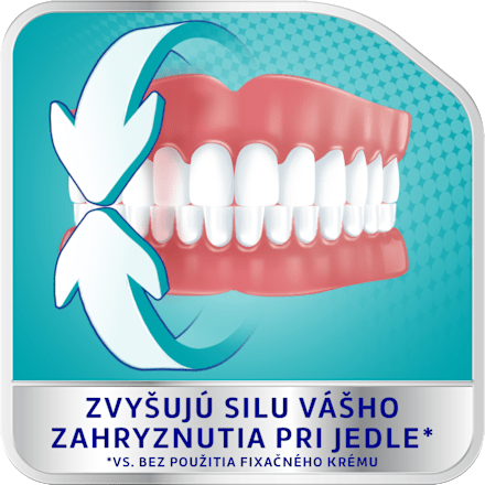 Extra silný fixačný krém na zubné náhrady Original COREGA