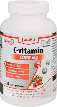 C-vitamin 1000mg nyújtott hatású tabletta  JutaVit