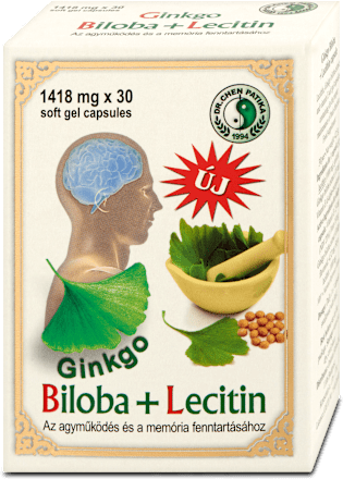Ginkgo biloba +lecitin kapszula DR CHEN PATIKA