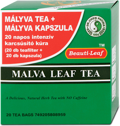 Mályva tea 2x20g+ Mályva kapszula DR CHEN PATIKA