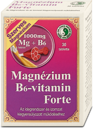 Magnézium B6-vitamin forte tabletta DR CHEN PATIKA