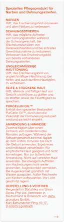 Körperöl Narben und Dehnungsstreifen Bi-Oil