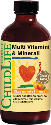 Multi Vitamini i Minerali CHILD LIFE