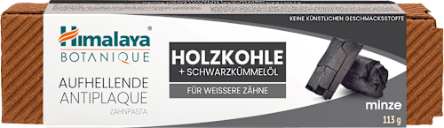 Zahnpasta Aufhellende Antiplaque mit Holzkohle Himalaya