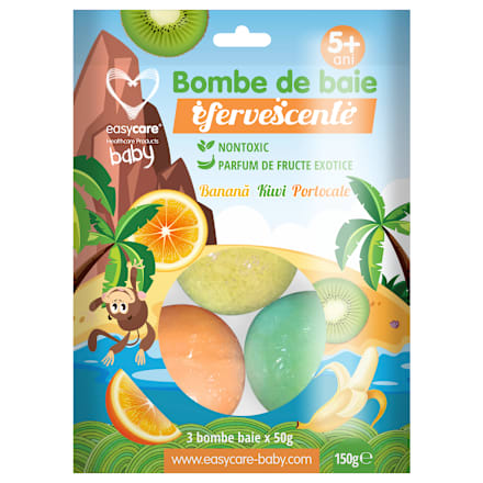 Bombe de baie efervescente easycare