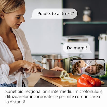 Camera video pentru supraveghere, WiFi Smart easycare