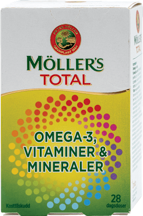 Total Omega -3, vitamini i minerali MÖLLER'S