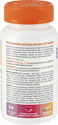 Suplement diety żelki Bodymisie, multiwitamina o smaku owoców  BODYMAX