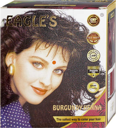 Kana za kosu - BURGUNDY EAGLE'S