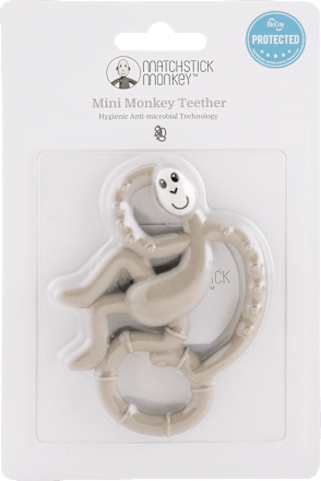 Silikónové hryzadlo Mini Monkey - chlapčenský motív Matchstick Monkey