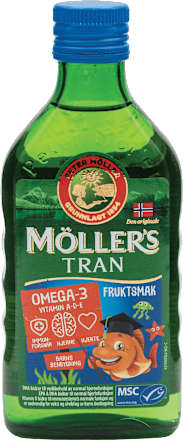 TRAN OMEGA -3 + vitamin A-D-E kids ulje MÖLLER'S