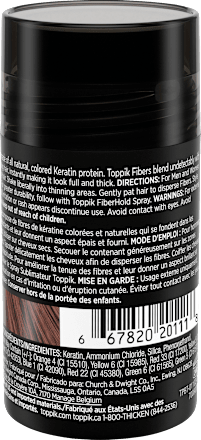 Streuhaar zur Haarverdichtung Mittelbraun Toppik