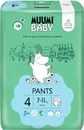 Eko plienkové nohavičky - veľ. 4 (7-11 kg) Muumi Baby