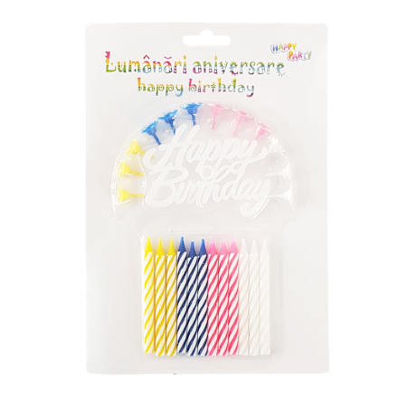 Lumânări aniversare Happy Birthday SAV COM