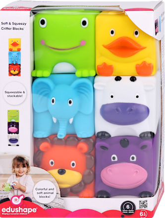 Kocke za bebe Soft & Squeezy edushape