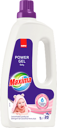 Гел за пране Бебе, 20 пранета sano
