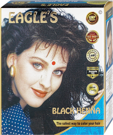 Kana za kosu - CRNA EAGLE'S