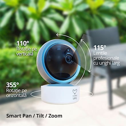 Camera video pentru supraveghere, WiFi Smart easycare