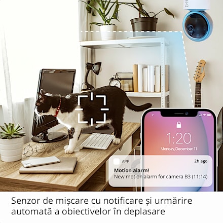 Camera video pentru supraveghere, WiFi Smart easycare