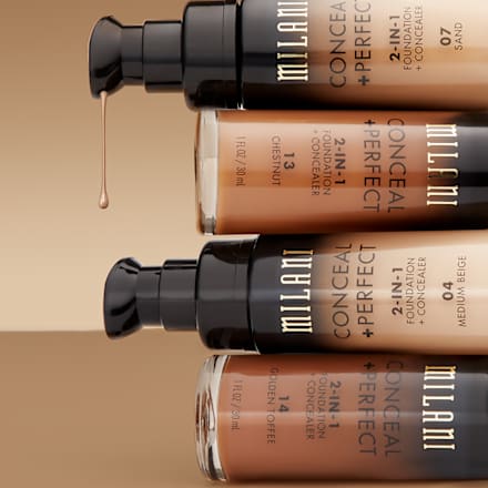 Conceal + Perfect 2-in-1 tekući puder – 00B Light  MILANI