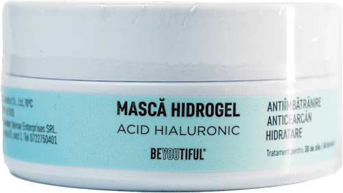 Masca hidrogel pentru ochi cu acid hialuronic BEYOUTIFUL
