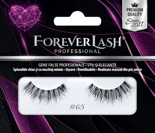 Gene false bandă din păr natural 65 Wispy Glamour FOREVERLASH