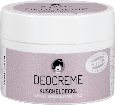 Deodorant Creme Kuscheldecke Ponyhütchen