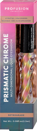 PRISMATIC CHROME Retrograde - multidimenzionalna tečna senka za oči PROFUSION COSMETICS