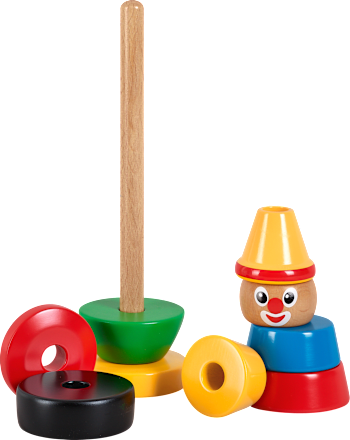 Stapel-Clown aus Holz BRIO