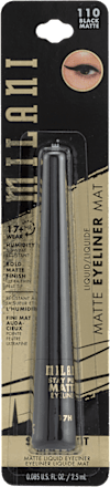Matte tekući tuš za oči – 110 Black Matte  MILANI